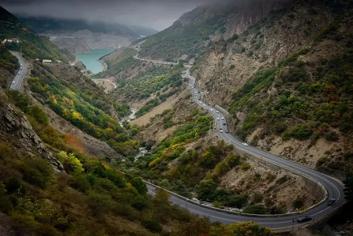 مسیر جنگلی و کوهپایه ای ایزدشهر به تهران 63411445211