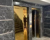 آسانسورهای طلایی رنگ آپارتمان ساحلی 145 متری در رویان 677442222