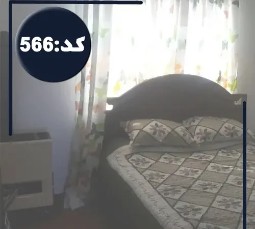 اتاق خواب با تخت 2 نفره ویلا در چمستان 4145894