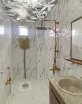 حمام و سرویس بهداشتی آپارتمان 108 متری نوساز در آهودشت 56565434322